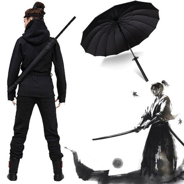 Samurai Sword Umbrella-birthday-gift-for-men-and-women-gift-feed.com