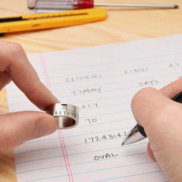 Secret Decoder Ring With Window-birthday-gift-for-men-and-women-gift-feed.com