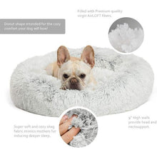 Load image into Gallery viewer, Shag Donut Cuddler For Pets-birthday-gift-for-men-and-women-gift-feed.com
