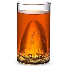 Load image into Gallery viewer, Shark Attack Novelty Drinking Glass-birthday-gift-for-men-and-women-gift-feed.com

