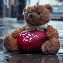 Load image into Gallery viewer, Shit Bitch Bear With A Heart-birthday-gift-for-men-and-women-gift-feed.com
