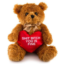 Load image into Gallery viewer, Shit Bitch Bear With A Heart-birthday-gift-for-men-and-women-gift-feed.com
