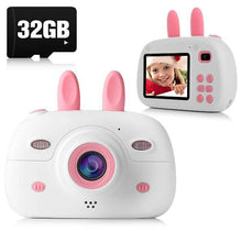 Load image into Gallery viewer, Shockproof Kids Bunny Ears Camera-birthday-gift-for-men-and-women-gift-feed.com
