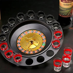 Shot Glass Roulette Drinking Game Set-birthday-gift-for-men-and-women-gift-feed.com