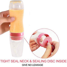 Load image into Gallery viewer, Silicone Baby Food Dispensing Spoon-birthday-gift-for-men-and-women-gift-feed.com
