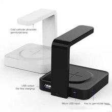 Load image into Gallery viewer, Smart Phone Wireless Charger and UV Sterilizer-birthday-gift-for-men-and-women-gift-feed.com
