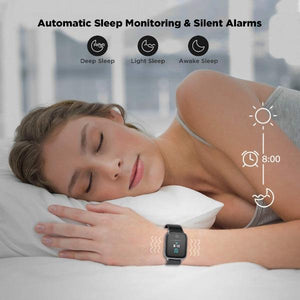 Smart Watch with Heart Rate Monitor Step Calorie Counter and Sleep Monitor-birthday-gift-for-men-and-women-gift-feed.com