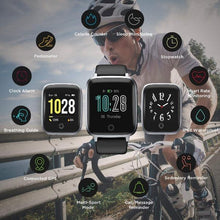 Load image into Gallery viewer, Smart Watch with Heart Rate Monitor Step Calorie Counter and Sleep Monitor-birthday-gift-for-men-and-women-gift-feed.com

