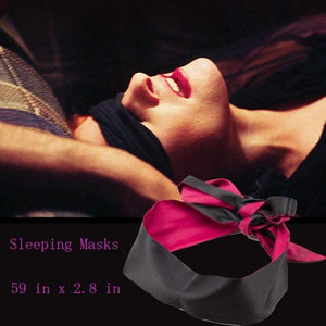 Soft Satin Blindfold Comfortable Sleeping Masks-birthday-gift-for-men-and-women-gift-feed.com