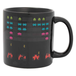 Space Invaders Heat Reactive Ceramic Mug-birthday-gift-for-men-and-women-gift-feed.com