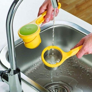 Stainless Manual Hand Press Lemon Squeezer-birthday-gift-for-men-and-women-gift-feed.com