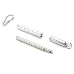 Stainless Steel Collapsible Travel Straw Set-birthday-gift-for-men-and-women-gift-feed.com