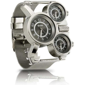 Stainless Steel Military Quartz Analog Men's Wrist Watch-birthday-gift-for-men-and-women-gift-feed.com