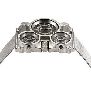 Stainless Steel Military Quartz Analog Men's Wrist Watch-birthday-gift-for-men-and-women-gift-feed.com