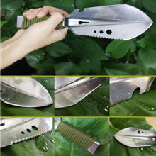 Load image into Gallery viewer, Stainless Steel Sawtooth Mini Shovel Multitool-birthday-gift-for-men-and-women-gift-feed.com
