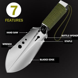 Stainless Steel Sawtooth Mini Shovel Multitool-birthday-gift-for-men-and-women-gift-feed.com