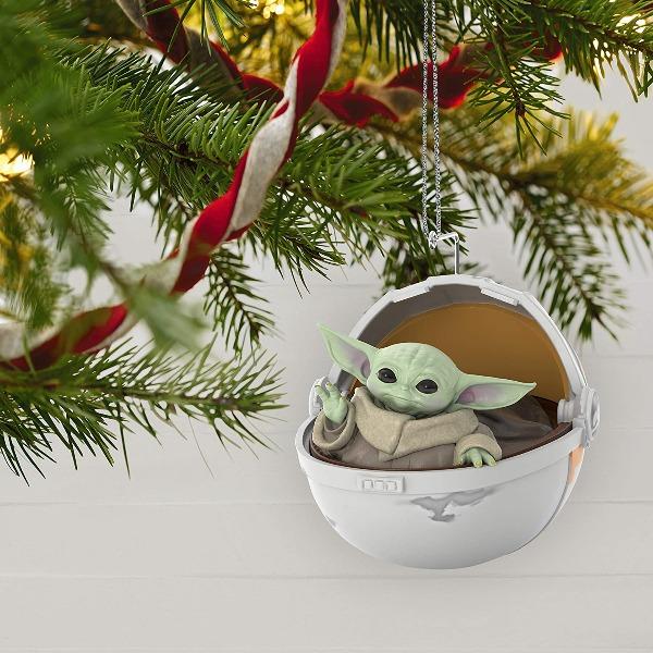 Star Wars The Mandalorian The Child Christmas Tree Ornament-birthday-gift-for-men-and-women-gift-feed.com