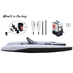 SUPER KAYAK Inflatable Portable Paddler Boat-birthday-gift-for-men-and-women-gift-feed.com