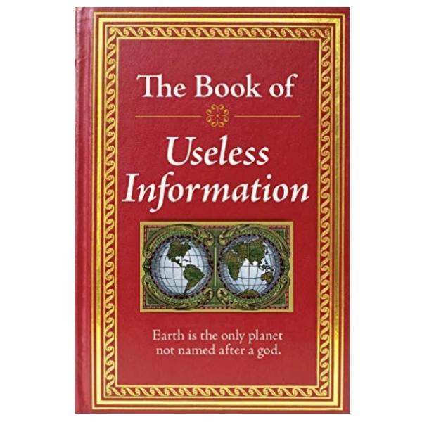The Book of Useless Information-birthday-gift-for-men-and-women-gift-feed.com