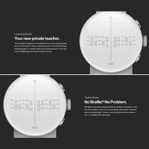 The Dot Braille Smartwatch For Visually Impaired People-birthday-gift-for-men-and-women-gift-feed.com