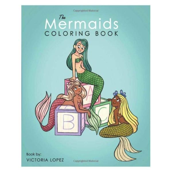 THE MERMAIDS Coloring Book For Kids-birthday-gift-for-men-and-women-gift-feed.com
