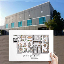 Load image into Gallery viewer, The Office US TV Show Office Floor Plan-birthday-gift-for-men-and-women-gift-feed.com
