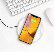 Load image into Gallery viewer, The Solid Marble Wireless Phone Charger-birthday-gift-for-men-and-women-gift-feed.com
