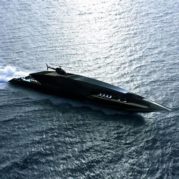 TIMUR BOZCA Black Swan Superyacht-birthday-gift-for-men-and-women-gift-feed.com