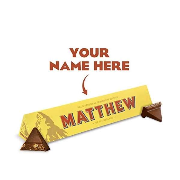 Toblerone Personalised Chocolate Bar-birthday-gift-for-men-and-women-gift-feed.com