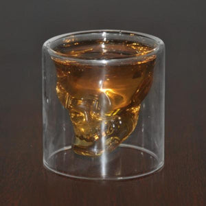 Transparent Skull Shot Glass-birthday-gift-for-men-and-women-gift-feed.com