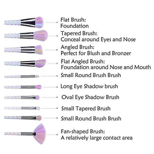 Unicorn Makeup Brush Set-birthday-gift-for-men-and-women-gift-feed.com