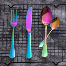 Load image into Gallery viewer, Unicorn Rainbow Silverware Set-birthday-gift-for-men-and-women-gift-feed.com

