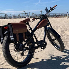 Load image into Gallery viewer, Vintage Fat Tire Beach Cruiser Electric Bike-birthday-gift-for-men-and-women-gift-feed.com
