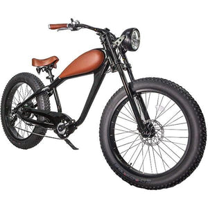 Vintage Fat Tire Beach Cruiser Electric Bike-birthday-gift-for-men-and-women-gift-feed.com