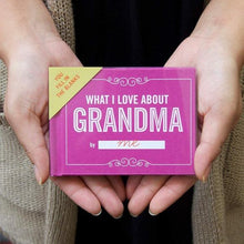 Load image into Gallery viewer, What I Love about Grandma Journal-birthday-gift-for-men-and-women-gift-feed.com
