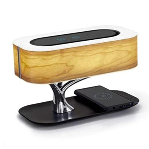 Wireless Charger Lamp with Speaker-birthday-gift-for-men-and-women-gift-feed.com