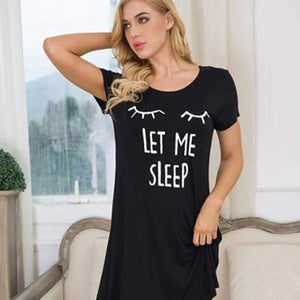 Women's Nightgown Sleep Shirt-birthday-gift-for-men-and-women-gift-feed.com