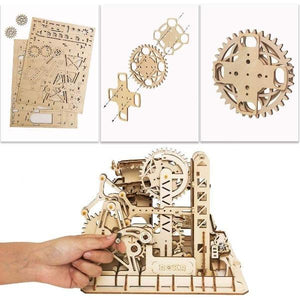 Wooden 3D Coaster Puzzle-birthday-gift-for-men-and-women-gift-feed.com