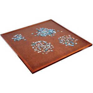 Wooden Jigsaw Puzzle Table with Drawers-birthday-gift-for-men-and-women-gift-feed.com