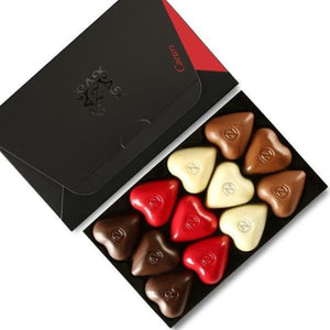 ZCHOCOLAT Amore Heart Dark Ganache Chocolate-birthday-gift-for-men-and-women-gift-feed.com